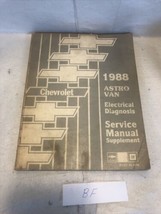 1988 Factory Chevrolet Astro Van Electrical Diagnosis Service Manual Supplement - £6.32 GBP