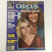 Circus Magazine February 19 1980 Debbie Harry &amp; Robert Plant Poster No Label - £21.32 GBP