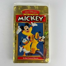 Walt Disney Spirit of Mickey His Most Treasured Moments VHS Video Tape - £7.05 GBP