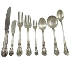 Chateau Rose by Alvin Sterling Silver Flatware Set For 12 Service 104 Pieces - £3,657.62 GBP