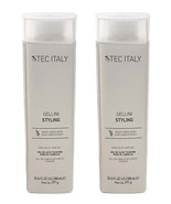 2 Bottles of Tec Italy Hair Dimension Final Touch Gellini Ultra Hold Gel... - $45.53