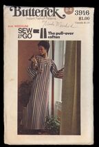 BUTTERICK  Pattern No #3916 * Pull-over CAFTAN- size MEDIUM uncut &amp; inst... - $9.95