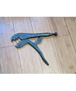 Petersen  10CR 9&quot; Locking Vise Grip Nut Tightening Crimping Pliers Vinta... - €40,69 EUR