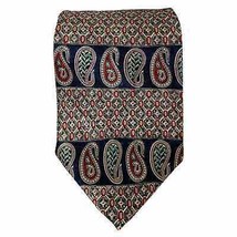 Vintage Givenchy Tie Silk Multi-Color Geometric Pattern Mens Necktie 59L... - £12.41 GBP