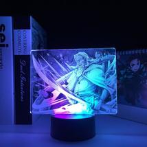 Rayleigh HD Anime - LED Lamp (One Piece), Room Decor, Gifts, Led Light Bedside - £24.84 GBP