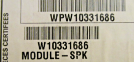Whirlpool Range - Spark Module - WPW10331686 - New! (Open Box) - £62.92 GBP