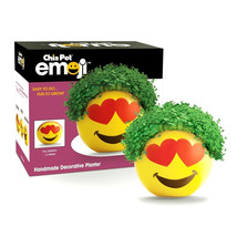 Chia Pet Planter - Emoji Planter - Heart Eyes - £19.78 GBP