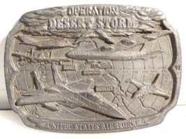 1991 Operation Desert Storm United States Air Force Belt Buckle Limited Edition - £15.55 GBP