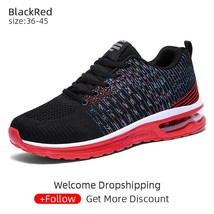 2021 NEW Men Sneakers Air Cushion Running Sports Shoes Mesh Breathable Casual Sh - £38.08 GBP