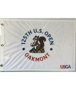2025 US Open Flag Oakmont golf white embroidered pin flag new Free Oakmo... - $65.12 CAD