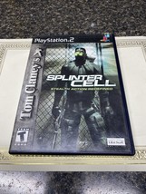 PlayStation 2 Tom Clancy&#39;s Splinter Cell Game (Preowned. Tested ) PS2. - £6.24 GBP