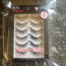 Ardell Professional Wispies Lashes 6 Pairs Original Feathered Lash w/ In... - €17,87 EUR