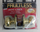 Faultless TF700 Entry Knobs Polished Brass Right Handed Polished Brass - $13.57
