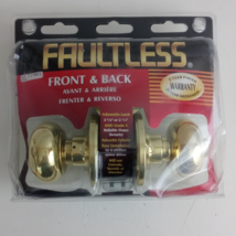 Faultless TF700 Entry Knobs Polished Brass Right Handed Polished Brass - £10.60 GBP