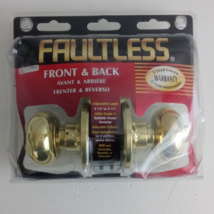 Faultless TF700 Entry Knobs Polished Brass Right Handed Polished Brass - $13.57