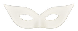 Harlequin Mask Satin White - £48.63 GBP