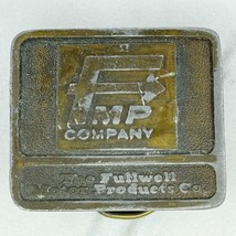 Stephen Gould Bronze Tone Vintage Fullwell Motor Products Co Belt Buckle - $19.79