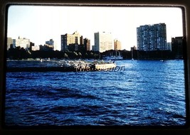 1959 Chicago Skyline Along Lake Michigan, Along North Shore 1 Kodachrome Slide - £2.33 GBP