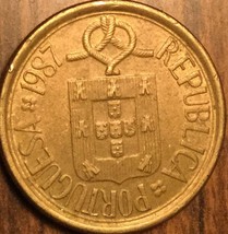 1987 Portugal 10 Escudos Coin - £1.05 GBP