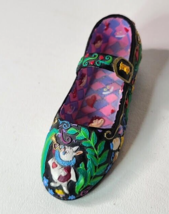 Alice In Wonderland Disney Shoe Mary Jane White Rabbit Figurine - $36.58