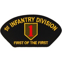 U.S. Army 1st Infantry Division Hat Patch 2 3/4&quot; - £7.23 GBP
