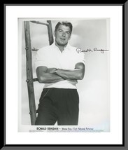 Ronald Reagan Hand Signed Photo - £506.90 GBP