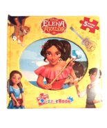 Disney Princesses Puzzle Book Elena of Avalor 5 Puzzles NEW - £11.02 GBP