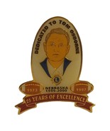 tom osborne Nebraska Pinback Lions Club 25 Years Of Excellence College F... - $10.39