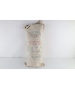 Vintage 20s 30s Distressed Morton Salt Co Crushed Rock Salt 100lb Bag Cl... - $820.89 MXN