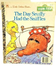 The Day Snuffy Had the Sniffles 1988 Little Golden Book Kids VTG Hardcover Book - £3.97 GBP