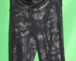 Spanx Black Camouflage Glossy Leggings Pants Size Women&#39;s XS - £30.92 GBP