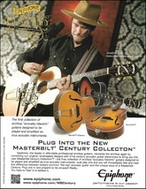 Jonathan Tyler Epiphone Masterbilt Century Series acoustic guitars advertisement - £3.32 GBP