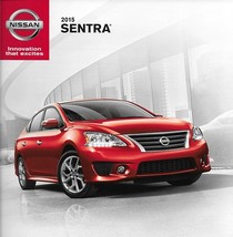 2015 Nissan SENTRA sales brochure catalog US 15 SV SR SL FE+ - £4.79 GBP