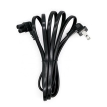 6Ft 2 Prong cord LED LCD TV Vizio Samsung LG Sharp Wall Ac Power Cord L-Type - £5.14 GBP