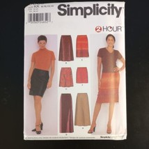 Simplicity 9569 Misses&#39; Skirts in 3 Length2 Hour Sewing Pattern KK 8-14 UC - £1.55 GBP