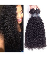 Amella Hair 8A Brazilian Curly Virgin Kinky Human Hair Weave 3 Bundles (... - $68.59