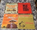 lot 4 Broadway Musical LPS West was Won West Side Story Fair Lady Oklahoma - $13.86
