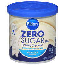 Zero Sugar Creamy Supreme Vanilla Premium Frosting, 15 Oz Tub - $16.24