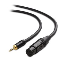 Cable Matters (1/8 Inch Unbalanced 3.5mm to XLR Cable 6 ft Male to Female (XLR t - £15.71 GBP