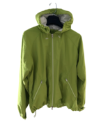 Eddie Bauer Womens Lime Green Full Zip Windbreaker Jacket: XL  Fast Ship... - $27.06 CAD