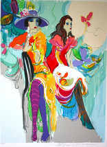 Isaac Maimon &quot;Les Coquettes I&quot; Hand Signed/# Serigraph - £238.87 GBP