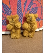 Schuco ? Bear Miniature Jointed 2.5” Cinnamon Picco Vtg Teddy Bear Twins... - $1,559.19 MXN