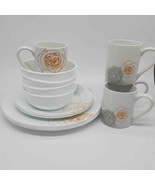 ♻️ Corelle Soleil Roses 16-Piece Dinnerware Set. - $3,527.69 MXN