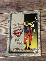 1993 SkyBox The Return of Superman #32 - My Way or the Highway! - $1.50