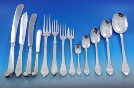 Trifid by Crichton English Sterling Silver Flatware Set Dinner 154 pieces - $18,315.00