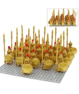 21pcs/lot Heroes of Spartans Warrior Army Soldier of Rome Minifigures Block - £25.95 GBP