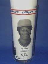 1970&#39;s Ken Griffey King Kwik Drinking Glass Cincinnati Reds - £15.96 GBP