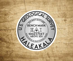 Haleakala National Park 3&quot; Hawaii Decal Sticker Benchmark Geocaching - £3.94 GBP