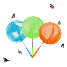 Kids Telescopic Butterfly Fishing Nets Great For Catching Insect Net Perfect Out - £12.14 GBP