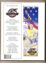 2001 NBA Basketball All Star Game Program Washington DC - $81.26